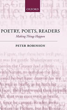 portada Poetry, Poets, Readers: Making Things Happen (en Inglés)