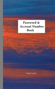 portada Password & Account Number Book: Never forget the password again (in English)