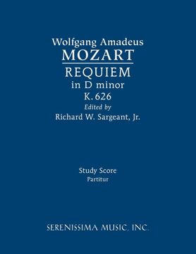 portada Requiem in d Minor, K. 626: Study Score (in Latin)