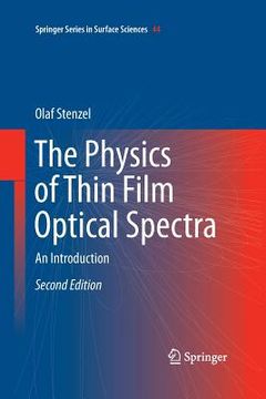 portada The Physics of Thin Film Optical Spectra: An Introduction (in English)