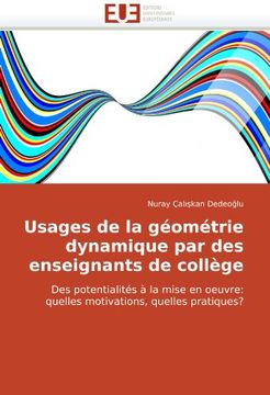 portada Usages de La Geometrie Dynamique Par Des Enseignants de College