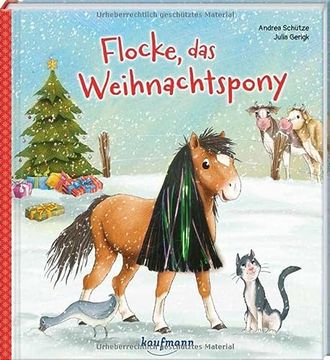 portada Flocke, das Weihnachtspony: Bilderbuch (Bilderbuch mit Integriertem Extra - ein Weihnachtsbuch: Kinderbücher ab 3 Jahre) (en Alemán)