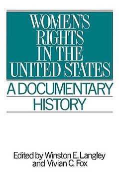 portada women's rights in the united states: a documentary history