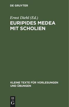 portada Euripides Medea mit Scholien (en Alemán)