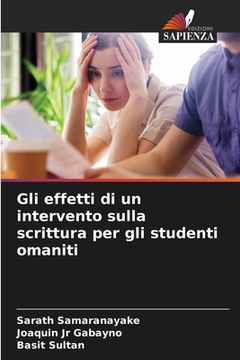 portada Gli effetti di un intervento sulla scrittura per gli studenti omaniti (in Italian)
