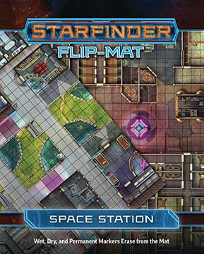 portada Starfinder Flip-Mat: Space Station (en Inglés)