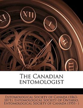 portada the canadian entomologist volume 28 (en Inglés)