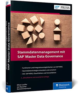 portada Stammdatenmanagement mit sap Master Data Governance (en Alemán)