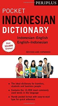 portada Periplus Pocket Indonesian Dictionary: Revised and Expanded (Over 12,000 Entries) (in English)