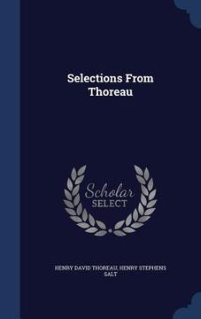 portada Selections From Thoreau (in English)