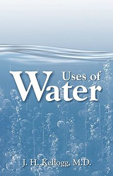 portada uses of water in health and disease (en Inglés)