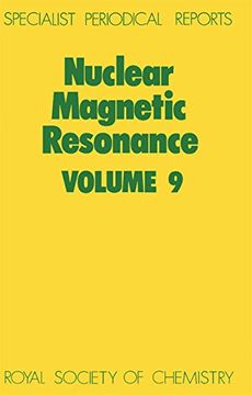 portada Nuclear Magnetic Resonance: Volume 9 (en Inglés)