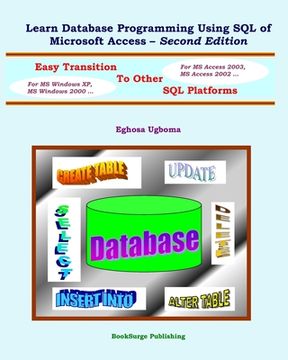portada Learn Database Programming Using SQL of Microsoft Access - Second Edition