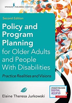portada Policy and Program Planning for Older Adults and People With Disabilities: Practice Realities and Visions 