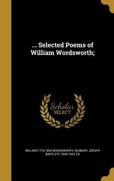 portada ... Selected Poems of William Wordsworth;