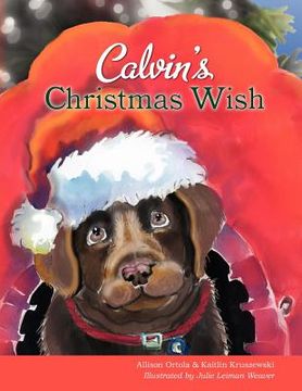 portada calvin's christmas wish (en Inglés)