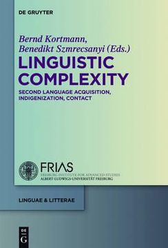 portada linguistic complexity: second language acquisition, indigenization, contact (en Inglés)