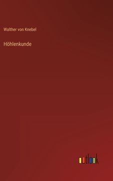 portada Höhlenkunde (en Alemán)