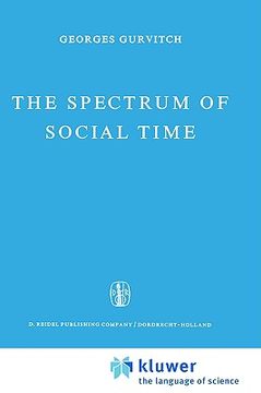 portada the spectrum of social time (en Inglés)