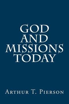 portada God and Missions Today (in English)