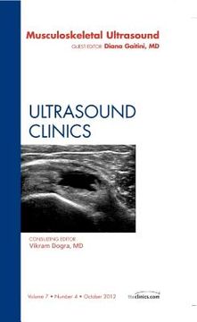 portada Musculoskeletal Ultrasound, an Issue of Ultrasound Clinics: Volume 7-3 (en Inglés)