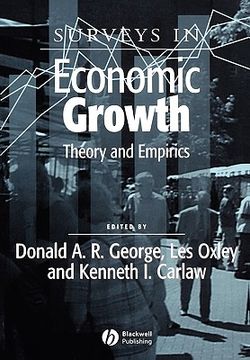 portada surveys in economic growth: theory and empirics (in English)