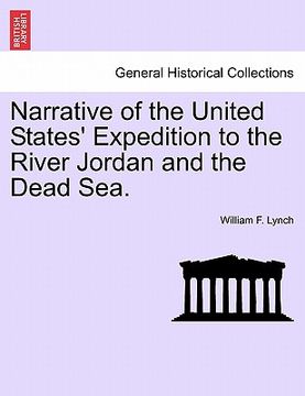 portada narrative of the united states' expedition to the river jordan and the dead sea. (in English)