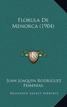 portada Florula de Menorca (1904)
