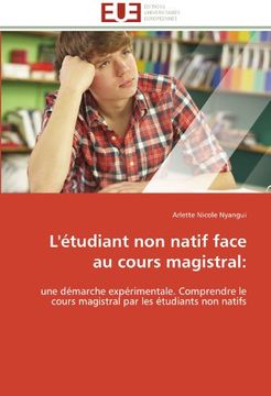 portada L'Etudiant Non Natif Face Au Cours Magistral