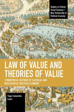 portada Law of Value and Theories of Value: Symmetrical Critique of Classical and Neoclassical Political Economy (Studies in Critical Social Sciences) (in English)