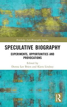 portada Speculative Biography: Experiments, Opportunities and Provocations (Routledge Auto (en Inglés)