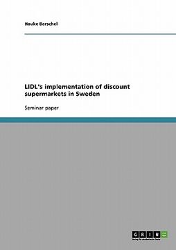 portada lidl's implementation of discount supermarkets in sweden (en Inglés)