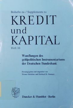 portada Wandlungen Des Geldpolitischen Instrumentariums Der Deutschen Bundesbank (en Alemán)