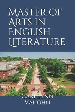 portada Master of Arts in English Literature (en Inglés)