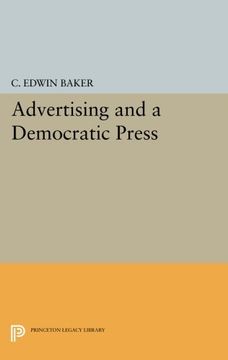 portada Advertising and a Democratic Press (Princeton Legacy Library) 