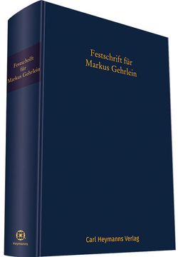 portada Festschrift für Markus Gehrlein (en Alemán)