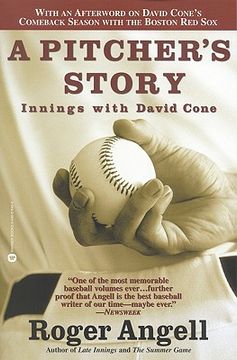 portada a pitcher's story: innings with david cone (en Inglés)