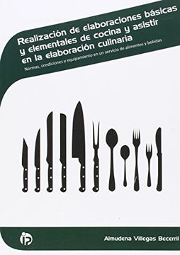 portada Realizacion de Elaboraciones Basicas y Elementales de Cocina