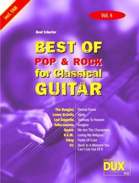 portada Best Of Pop & Rock for Classical Guitar 4