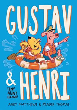 portada Gustav & Henri Tiny Aunt Island (Vol. 2) (Gustav & Henri, 2) (en Inglés)