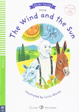 portada Young eli Readers - Fairy Tales: The Wind and the sun + Video Multi-Rom vhs (en Inglés)