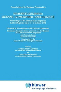 portada dimethylsulphide: oceans, atmosphere and climate (1992)