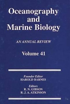 portada oceanography and marine biology, an annual review, volume 41: an annual review: volume 41 (in English)