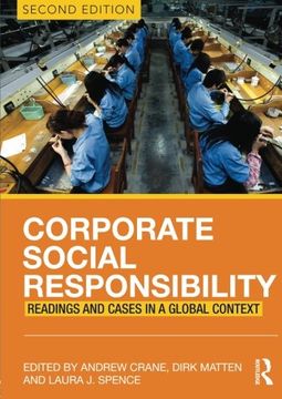 portada corporate social responsibility: readings and cases in a global context (in English)
