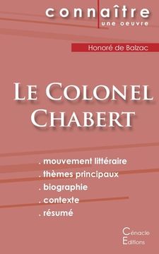 portada Fiche de lecture Le Colonel Chabert de Balzac (Analyse littéraire de référence et résumé complet) (en Francés)