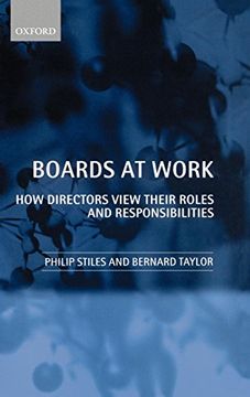 portada Boards at Work: How Directors View Their Roles and Responsibilities (en Inglés)