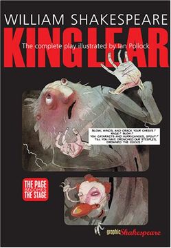 portada King Lear (Graphic Shakespeare) (en Inglés)