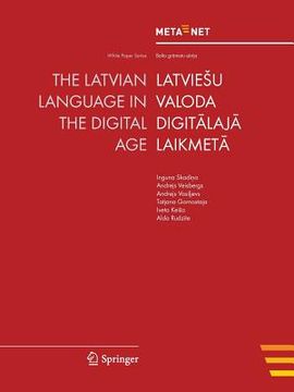 portada the latvian language in the digital age (en Letonia)