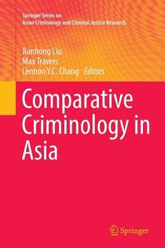 portada Comparative Criminology in Asia (en Inglés)
