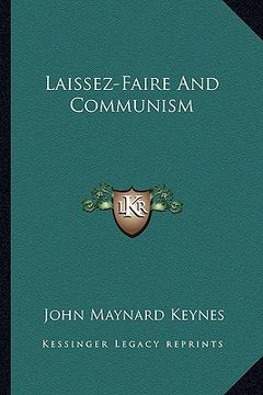 portada laissez-faire and communism (en Inglés)
